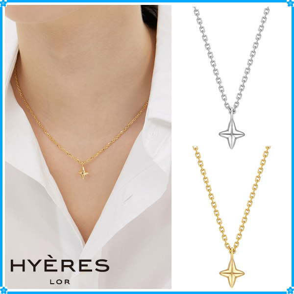 【HYERES LOR】Nova Silver Necklace〜星のネックレス★韓国発