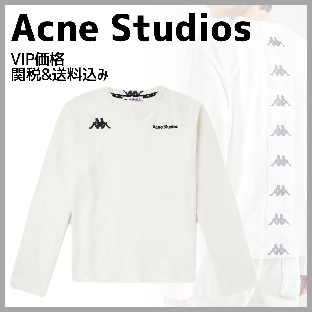 国内発送送関込【Acne Studios】長袖ロゴTシャツ KAPPA