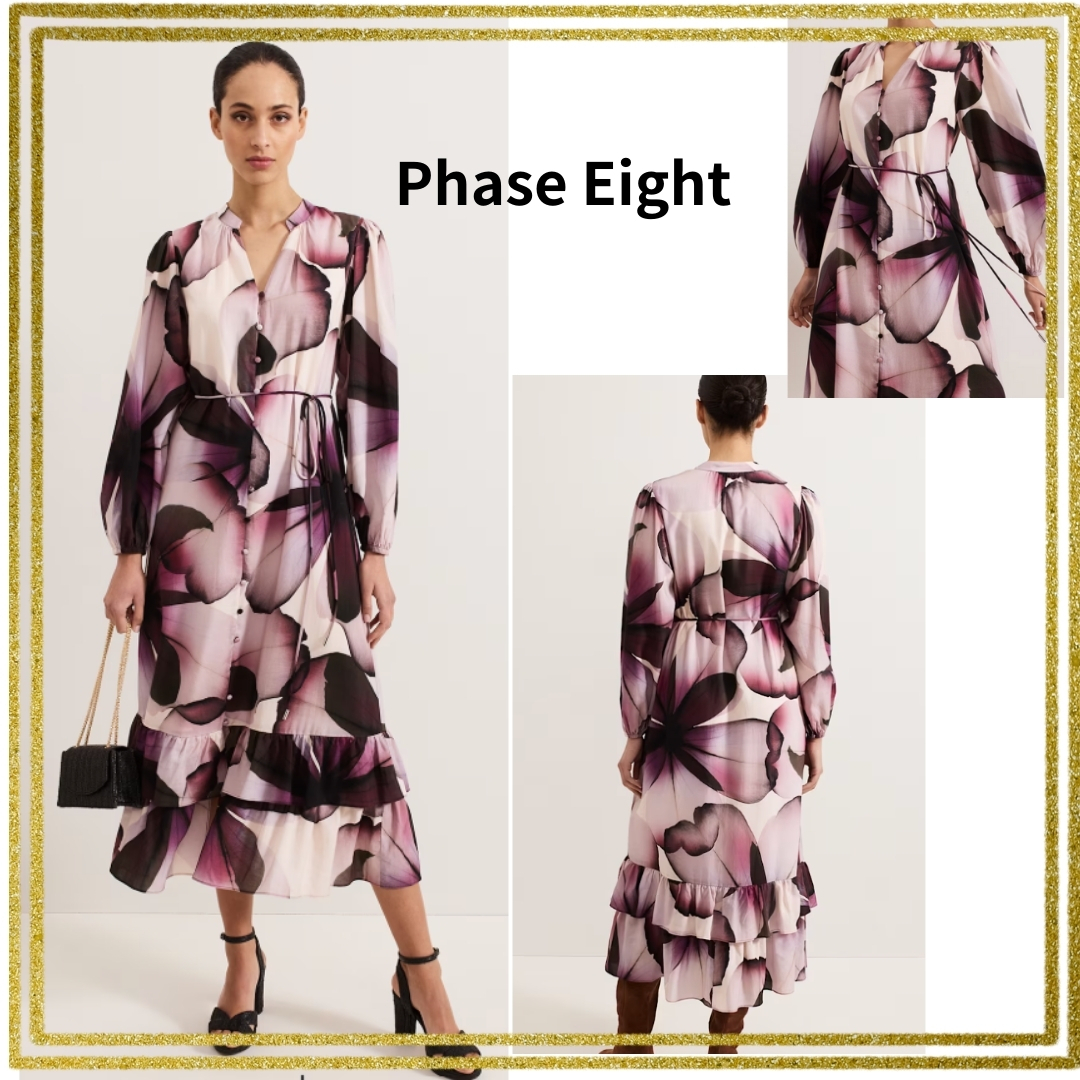 【Phase Eight】クララフローラルドレス 英国ブランド