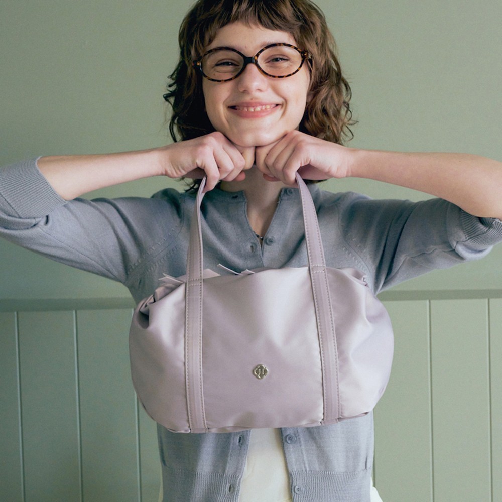 ★HEEARI★ [2nd Reorder] Aurora Shirring Duffle Mini Bag_Lil