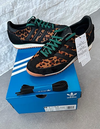 ☆早期完売☆adidas☆ヒョウ柄 SL 72 OG JI0187 ユニセックス☆ ☆ユニセックス☆ADIDAS☆ヒョウ柄 SL 72 OG JI0187☆早期完売