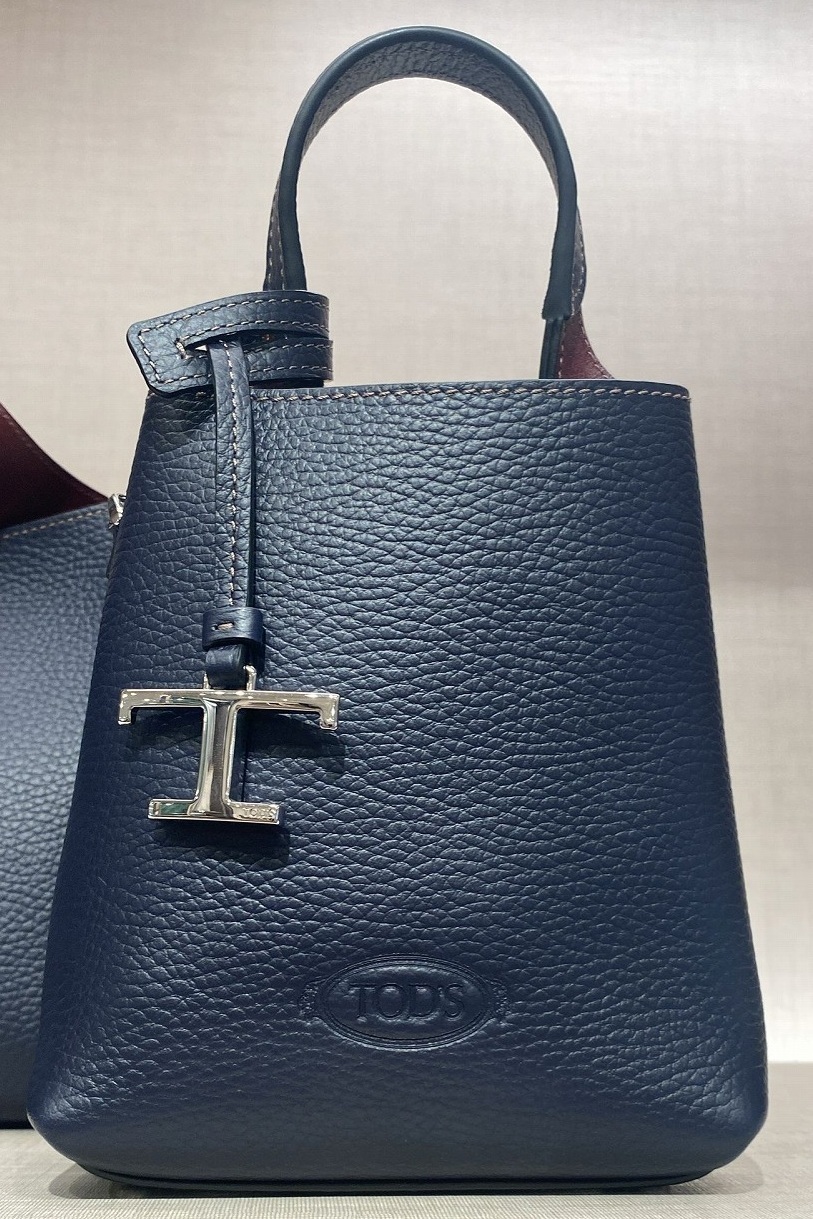 ハンドバッグ TOD'S T-TIMELESS MICRO BAG IN LEATHER