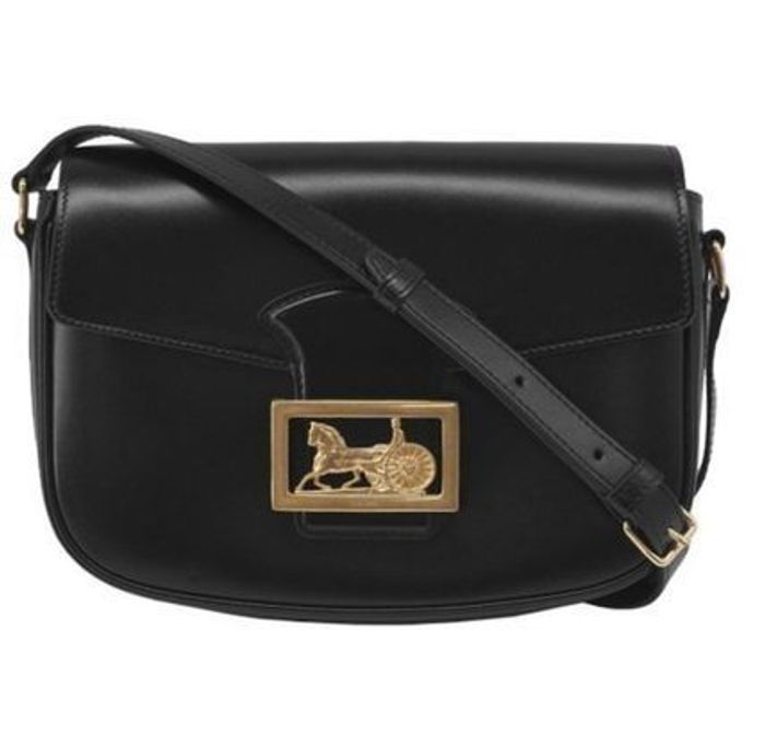 CELINE メタリックプレー ショルダーバッグ ブラック
