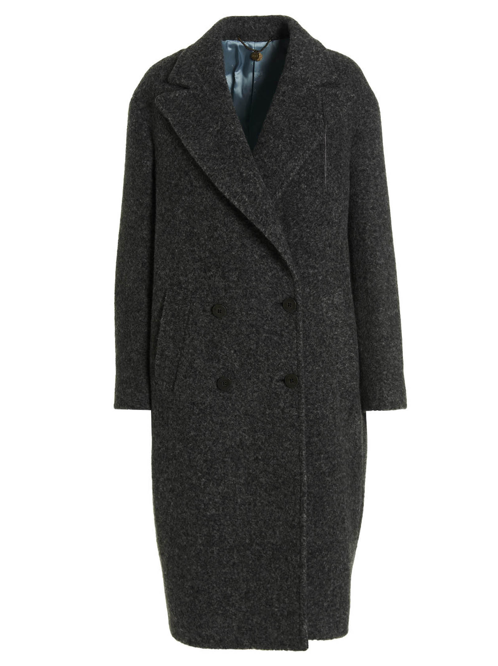 コート MAURIZIO MIRI Cocoon' coat Gray