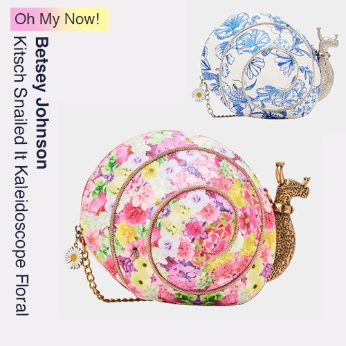 【Betsey Johnson】Kitsch Snailed It Kaleidoscope Floral