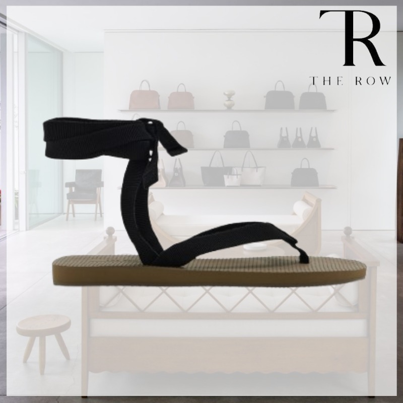 (New)The Row Doneレースアップ フリップフロップ サンダル