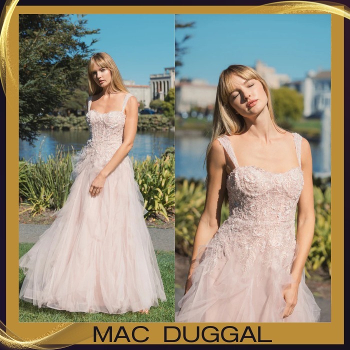 Mac Duggal*ロマンチック全開*主役級ドレス*プリンセスドレス