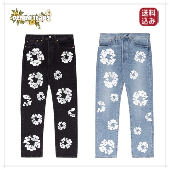 (送料込み)Denim Tears x Levi's コットンリースジーンズ