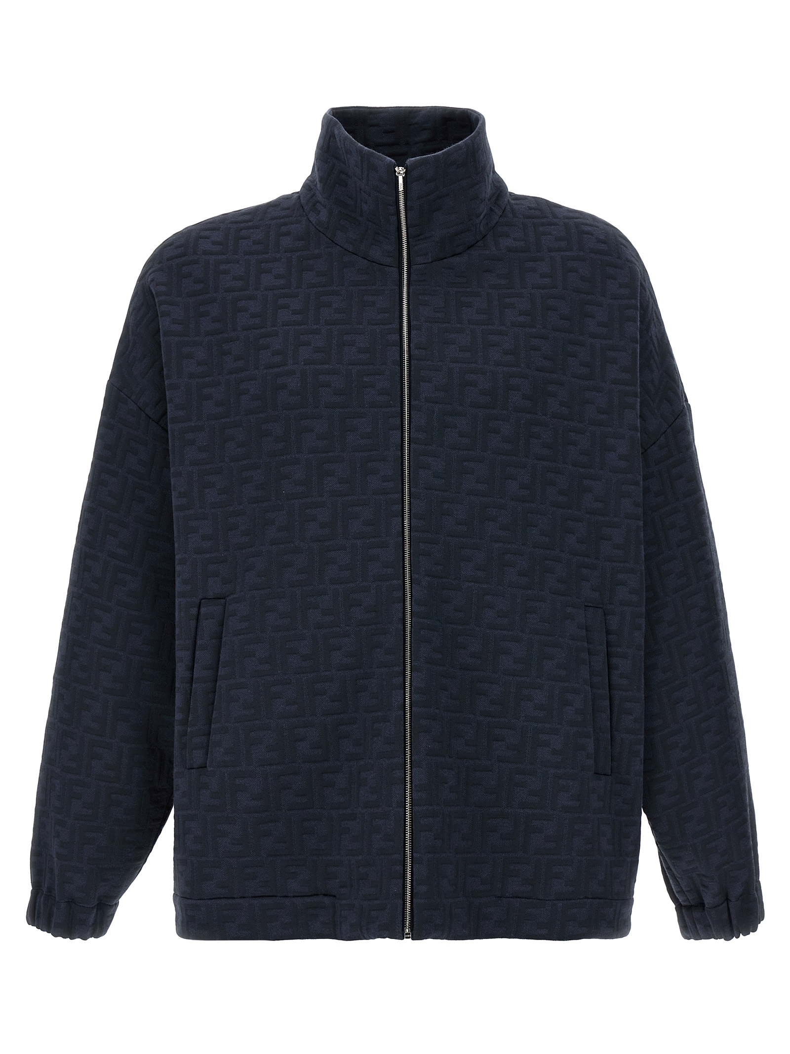 スウェット・トレーナー FENDI FF monogram sweatshirt Blue