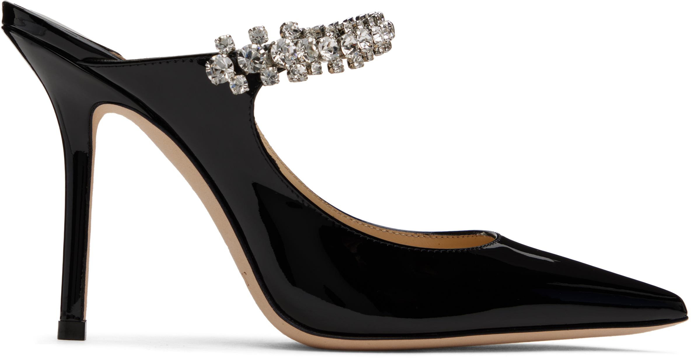 【関税込み】Jimmy Choo ブラック Bing 100 ミュール