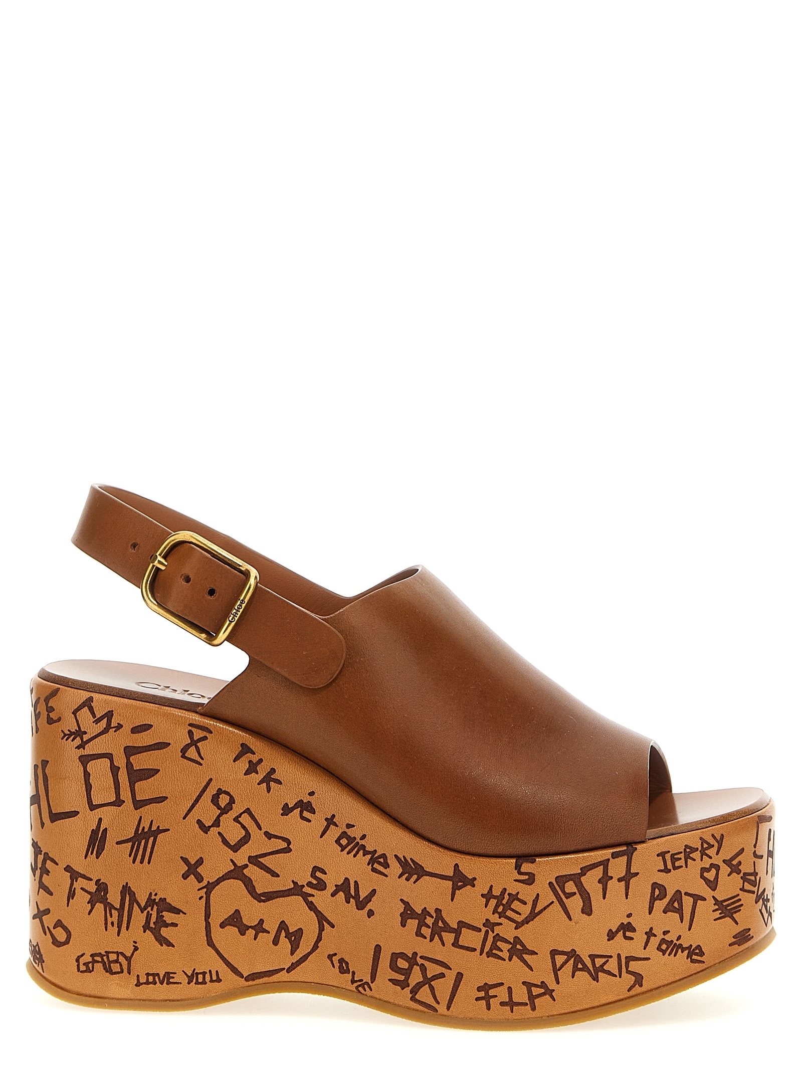 シューズ・サンダルその他 CHLOE 'Maxime' sandals Brown