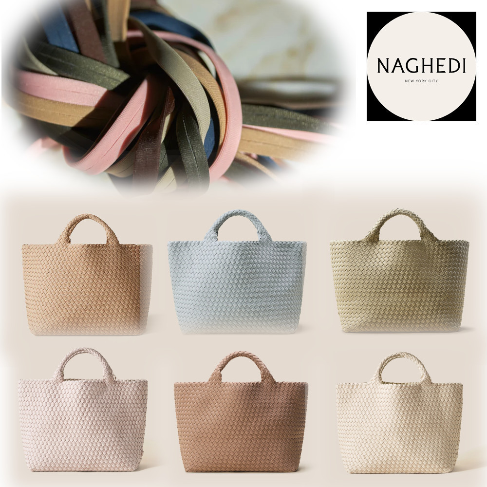 NAGHEDI★St. Barths ミディアムトート★ソリッド★ライトカラー