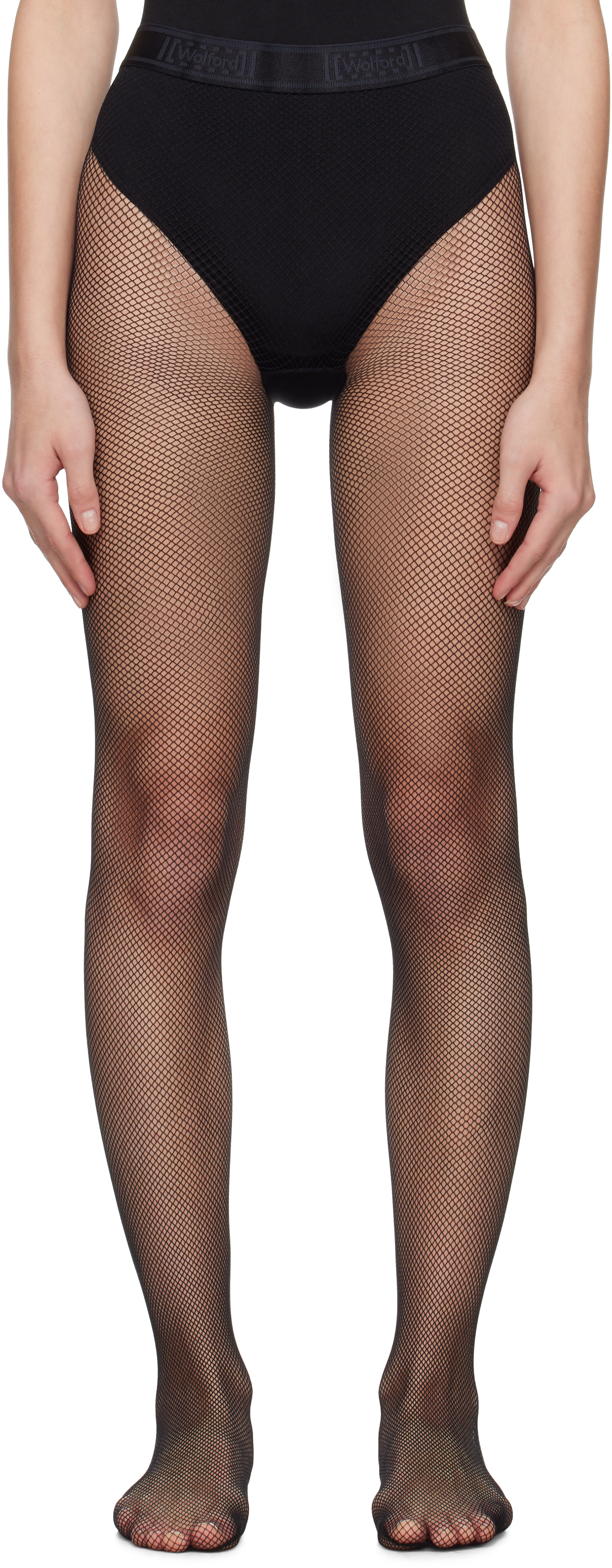 【関税込み】Wolford ブラック Twenties Econyl タイツ