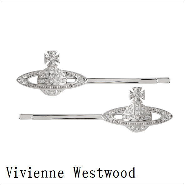 【国内送】Vivienne Westwood★2本セット・ORBヘアピン 国内送】Vivienne Westwood☆2本セット・ORBヘアピン