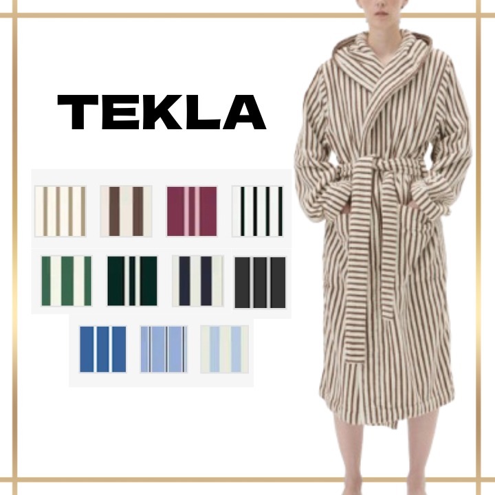 ＊TEKLA＊ テリークラシックバスローブ【サイズ多数／関税込み】