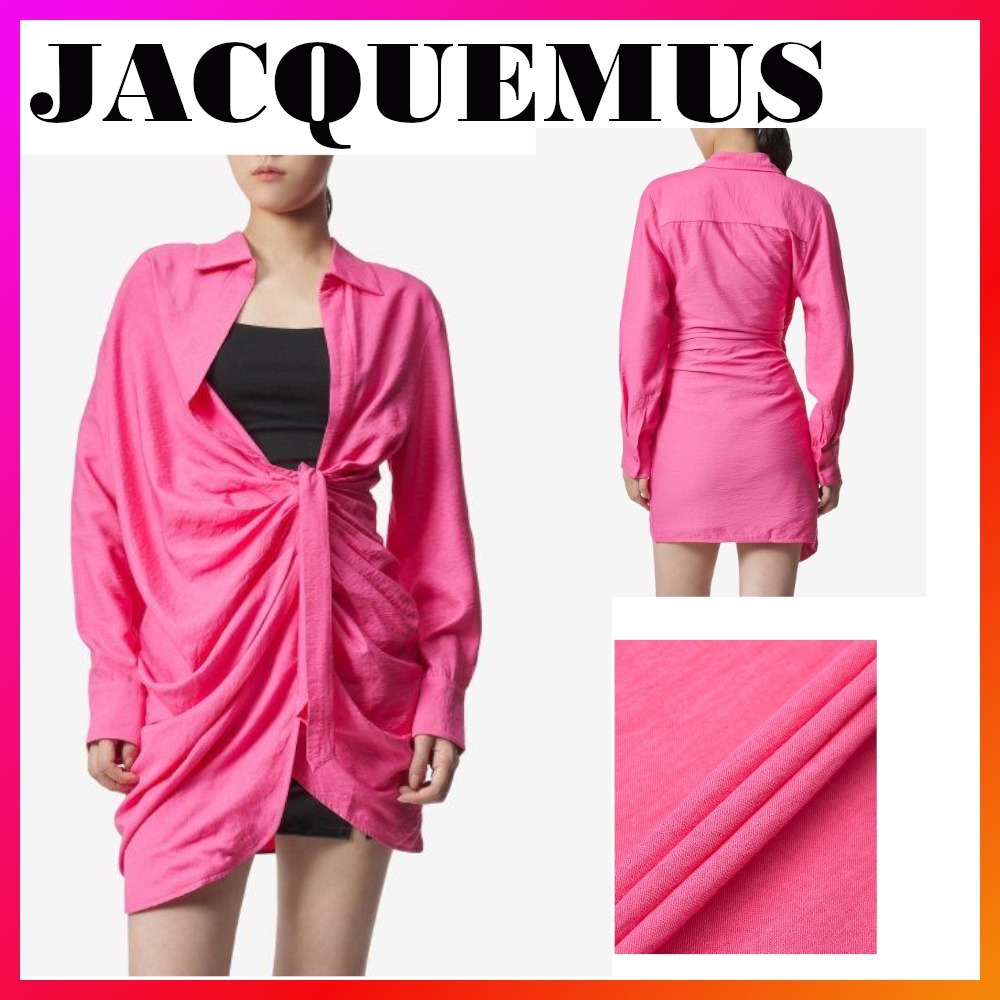 関税送料込み♦JACQUEMUS シャツワンピース