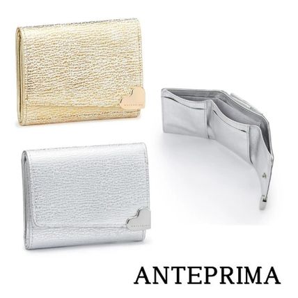 シルバー（銀色）系 ANTEPRIMA(アンテプリマ) 折りたたみ財布