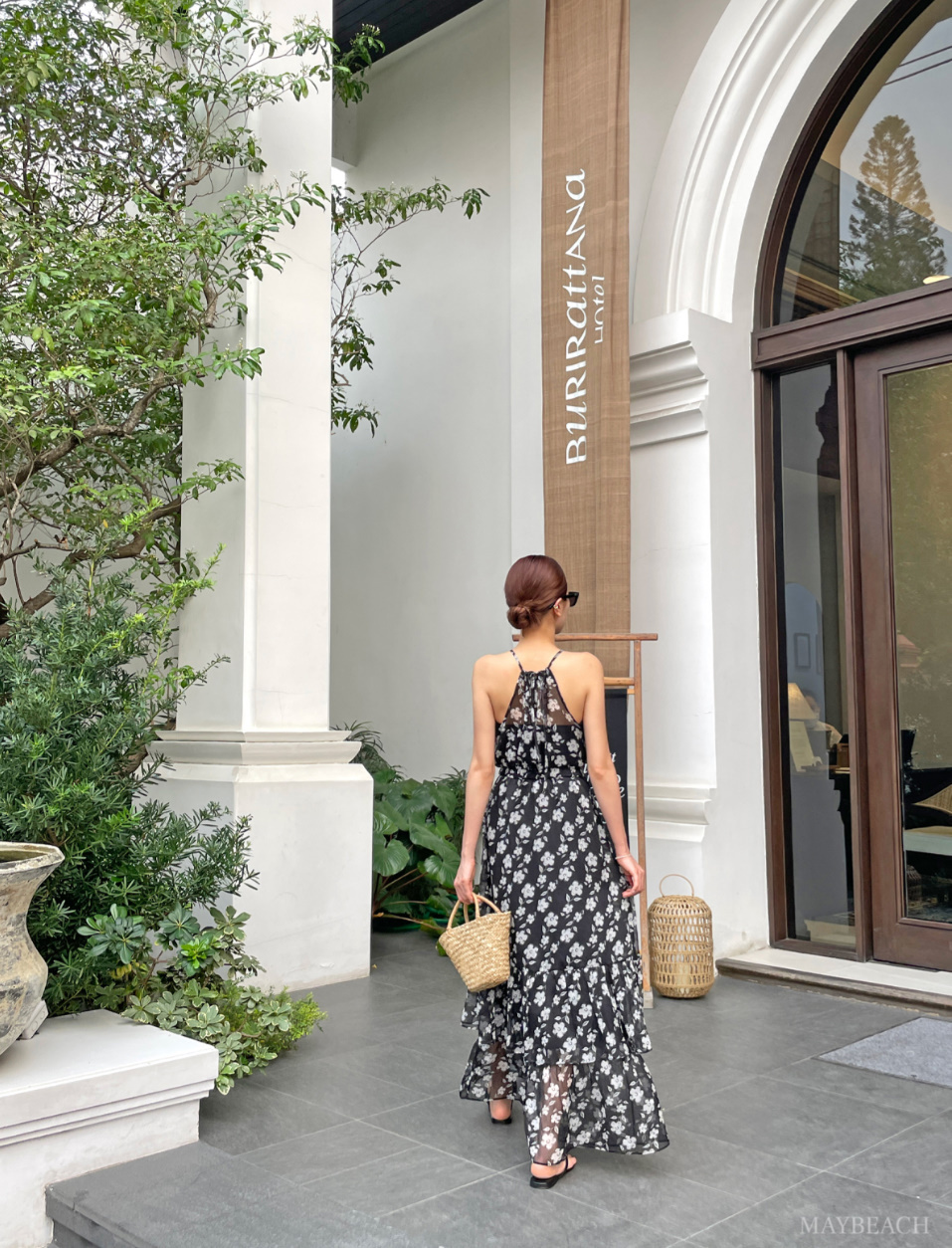 《韓国 MAYBEACH》Fly Evening Dress リゾートワンピース旅行