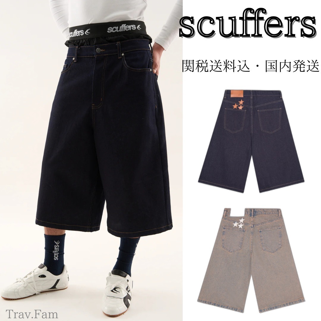 【scuffers】WB ジャンボ バギー デニムパンツ 関税送料込 scuffers】WB ジャンボ バギー デニムパンツ 関税送料込