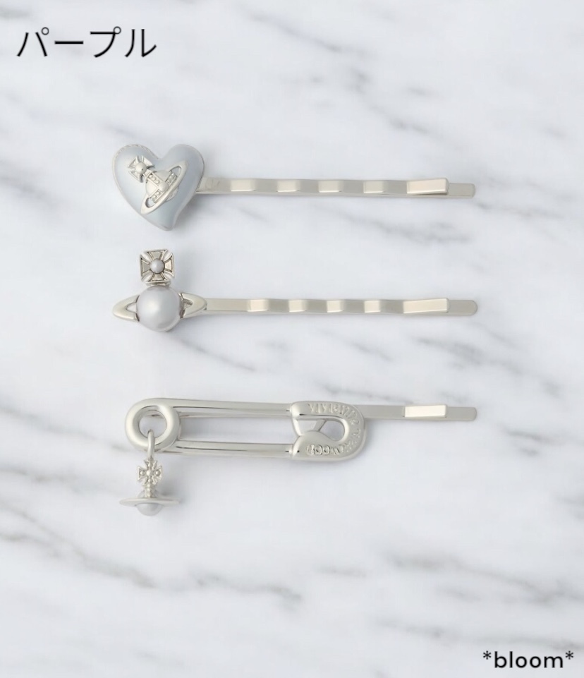 完売品！《Vivienne Westwood》TILDE ボビーピン 3SET ヘアピン