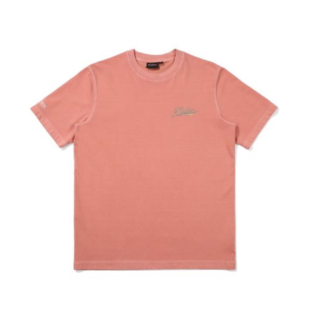 Tシャツ・カットソー Malbon Golf Malbon Pigment Round T-Shirt PINK M4123PRS05PNK