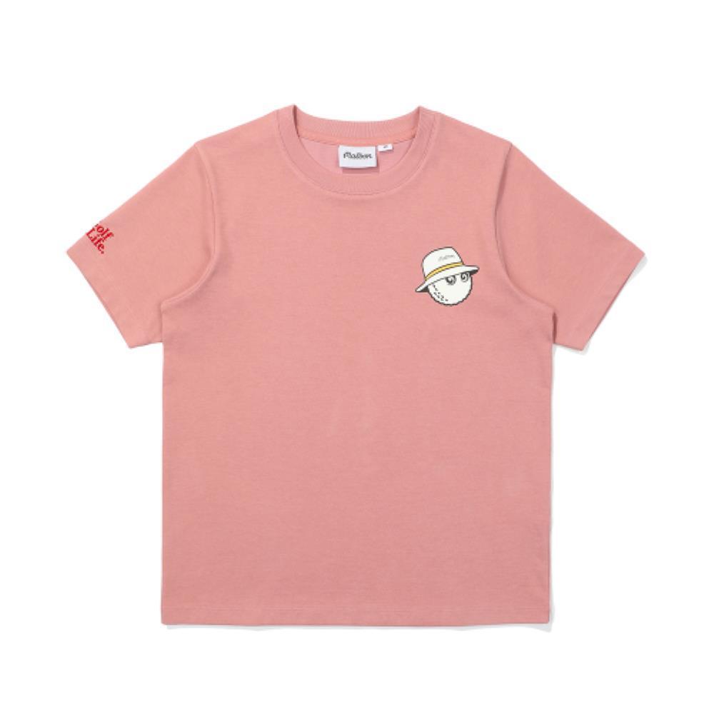 Tシャツ・カットソー Malbon Golf Malbon Script Uni Round T-Shirt PINK M5123PRS01P
