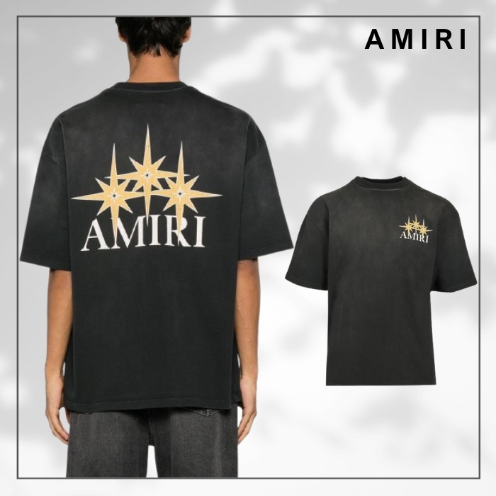 ☆品薄☆【AMIRI】スターバースト ロゴ オーバーサイズTシャツ