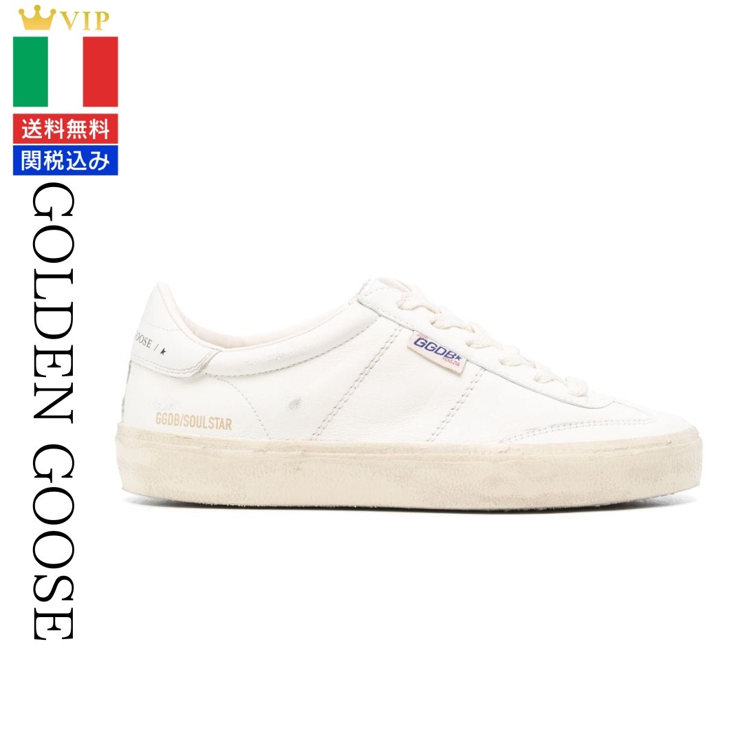 VIP【送料関税込】GOLDEN GOOSE SOUL STAR LEATHER SNEAKERS