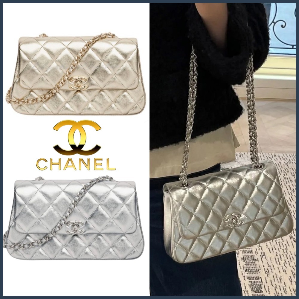 【視線を奪う輝き♡】CHANEL メタリックマトラッセ 25SS