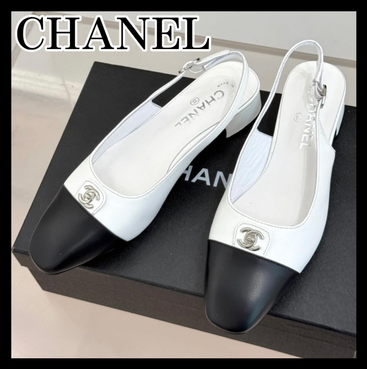《上品でエレガントな印象に♪》25S限定★CHANEL スリングバック