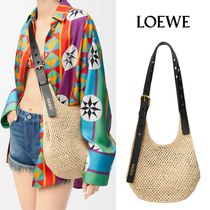 LOEWE パンチホールホーボーバッグ (LOEWE/かごバッグ