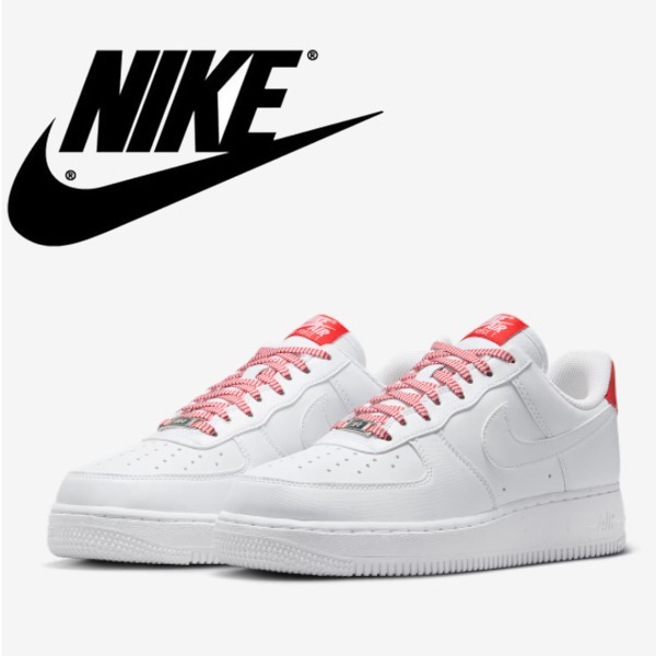 【NIKE】ナイキ エア フォース 1 '07 ホワイト/ピンクフォーム