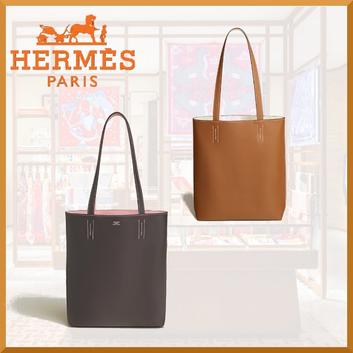 【リバーシブル】 HERMES ネオダブルセンス35バイカラーバッグ