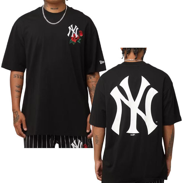 【NEW ERA】New York Yankees Rose Oversized Tシャツ