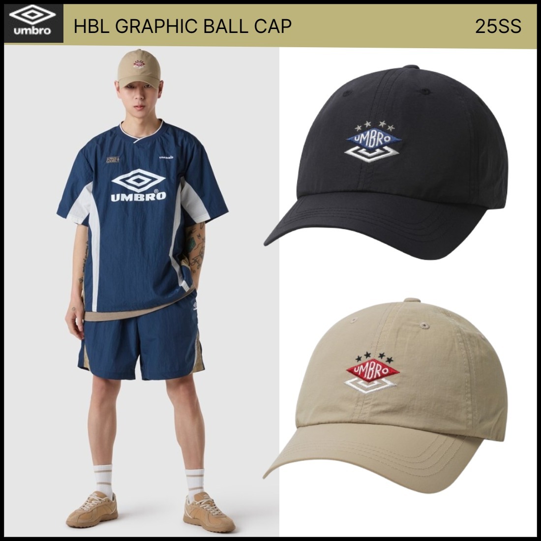 UMBRO■HBL GRAPHIC BALL CAP■送料込