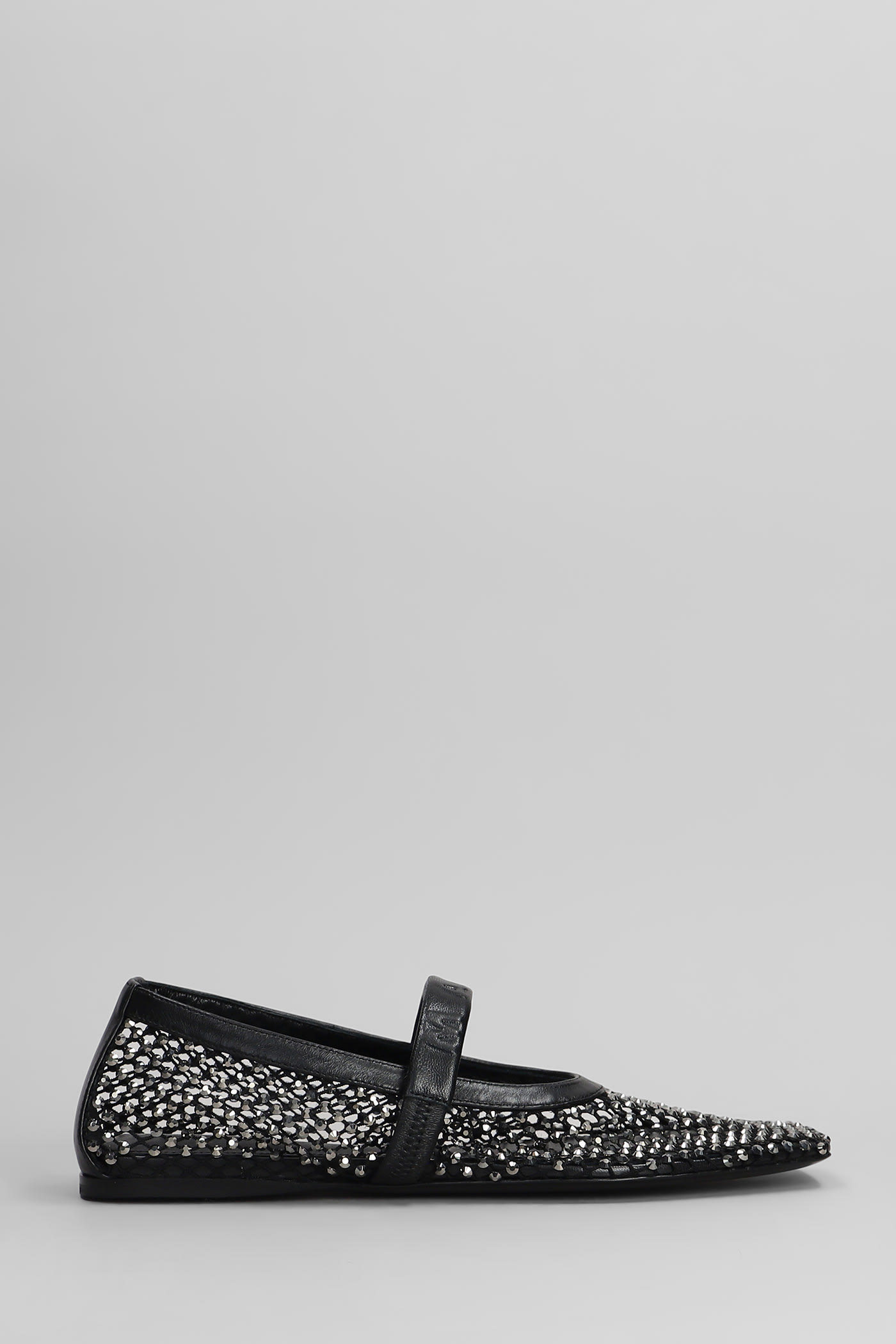 【送料&関税込】Marni Mary Jane Ballet Flats In Black Polyur