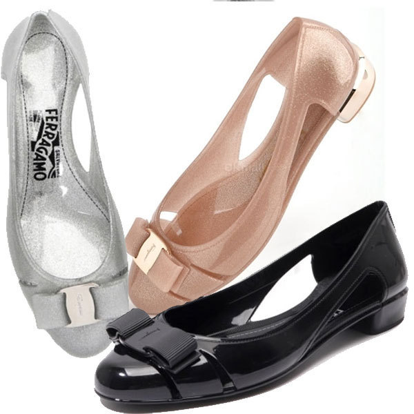 Salvatore Ferragamo☆25SS ヴァラボウ ゼリー パンプス