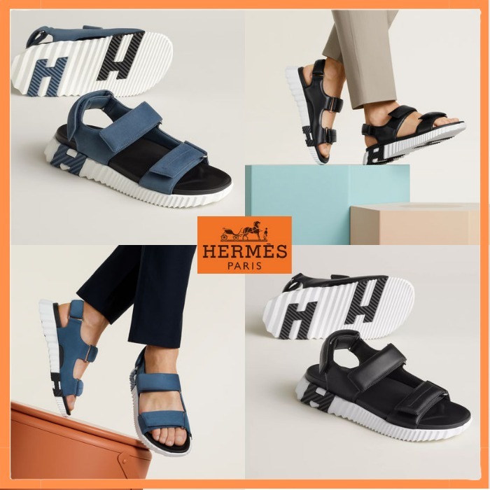 【リラックスな履き心地☆】HERMES ジュニアサンダル