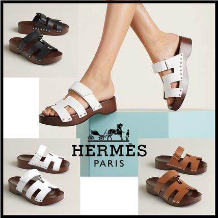 ＊オシャレ＊【HERMES】エルメス Kos コス サンダル サボ 履きやすさ抜群♪】HERMES Kos サボ