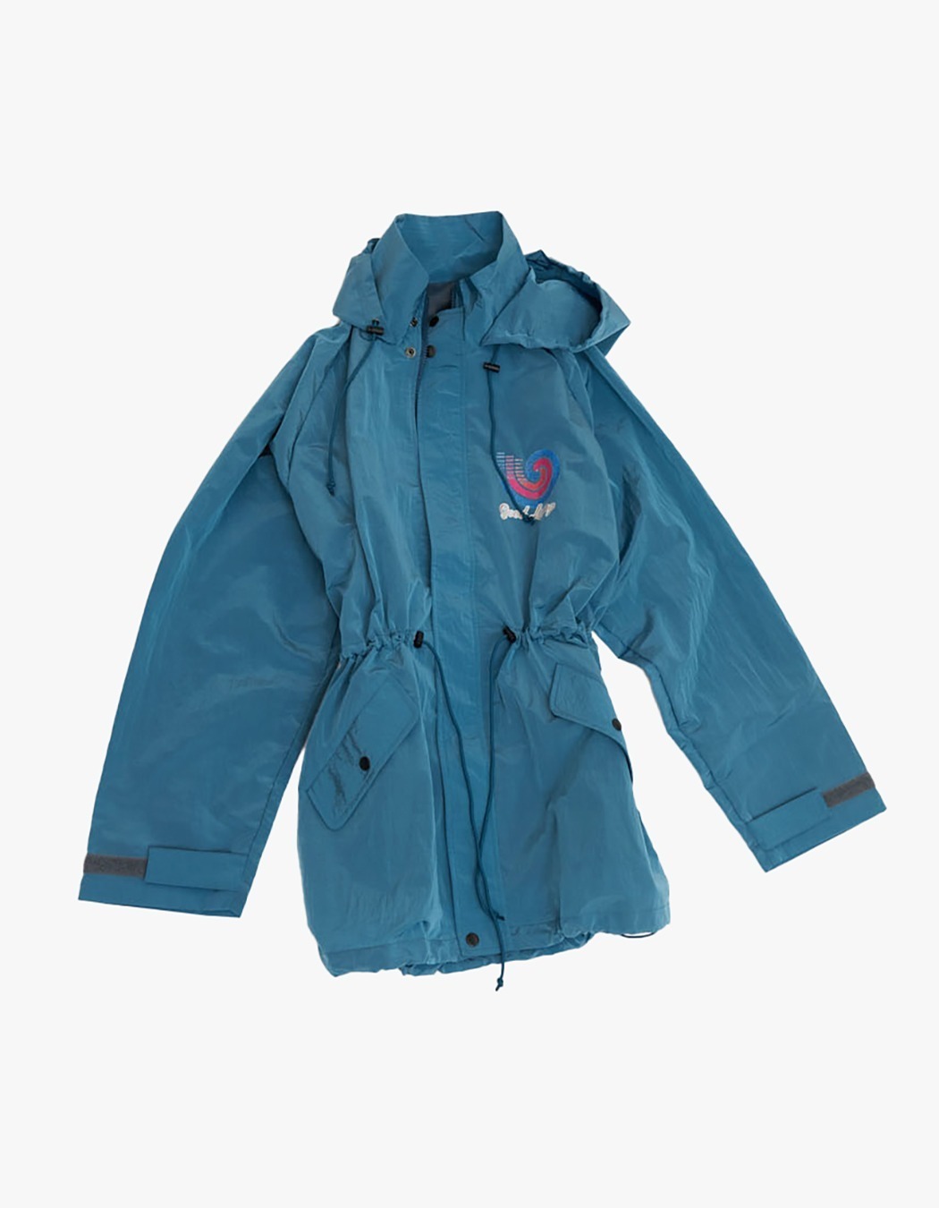 【DIRDDY】 I Am Okay With The Rain Coat - Turquoise