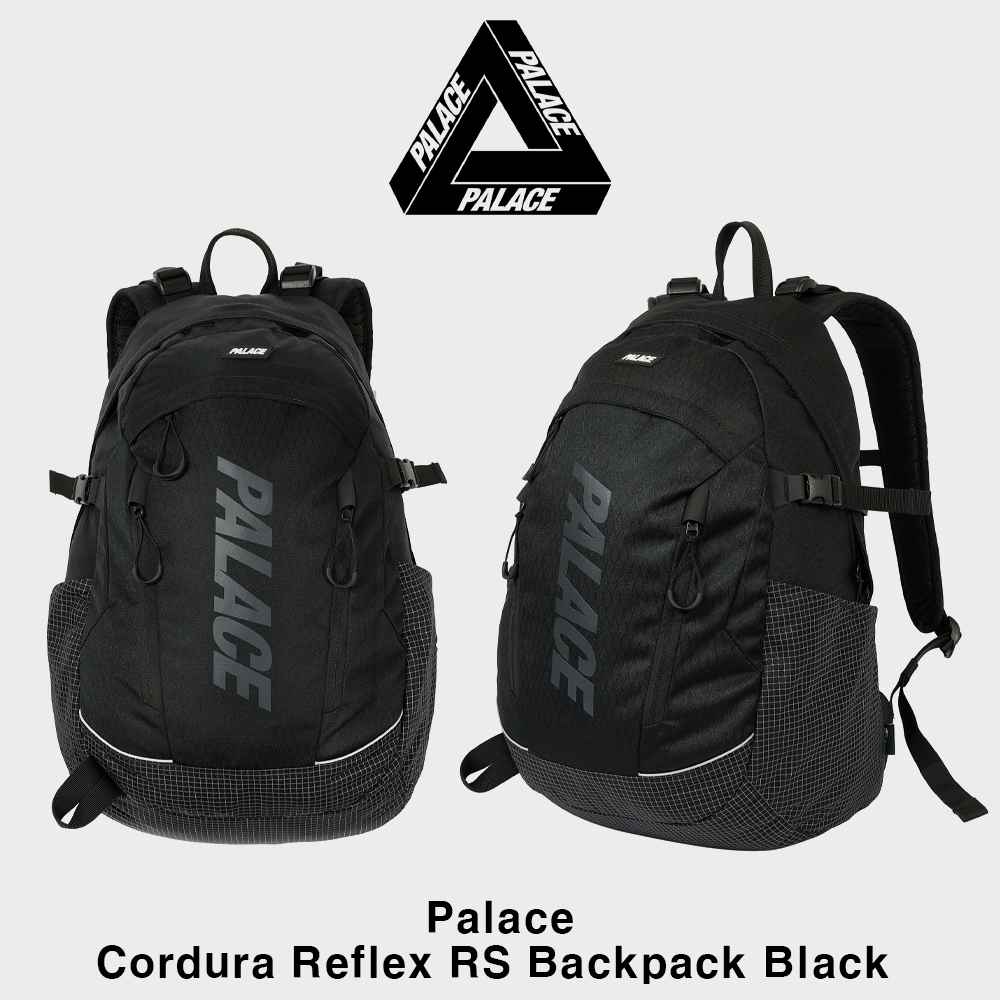 【Palace】 Cordura Reflex RS Backpack Black - 25SS