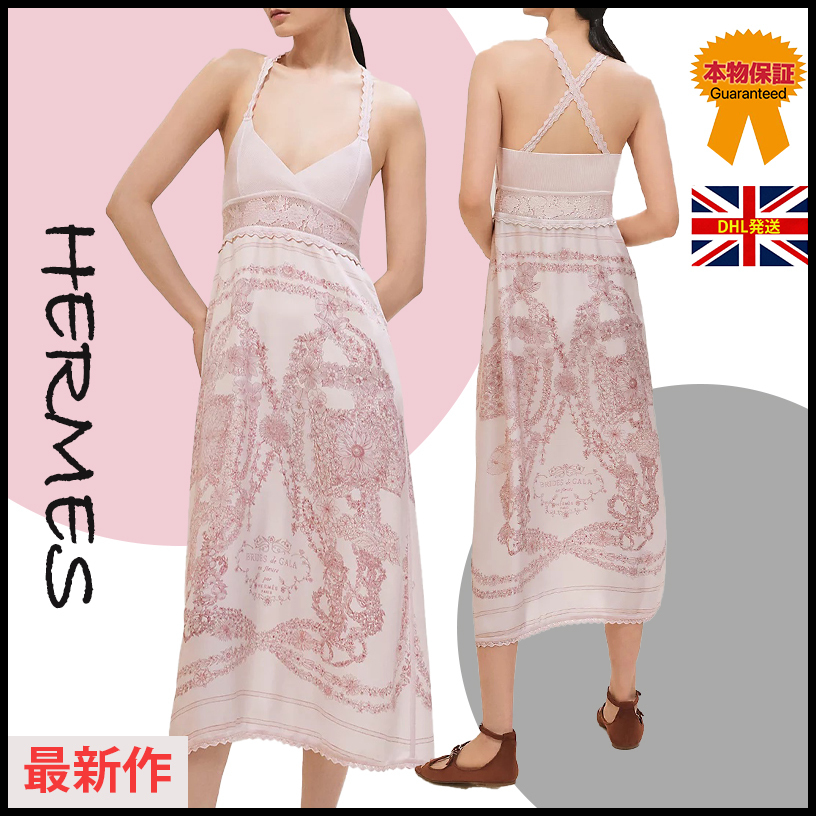 【HERMES】最新作★Brides de Gala en Fleursナイトガウンドレス