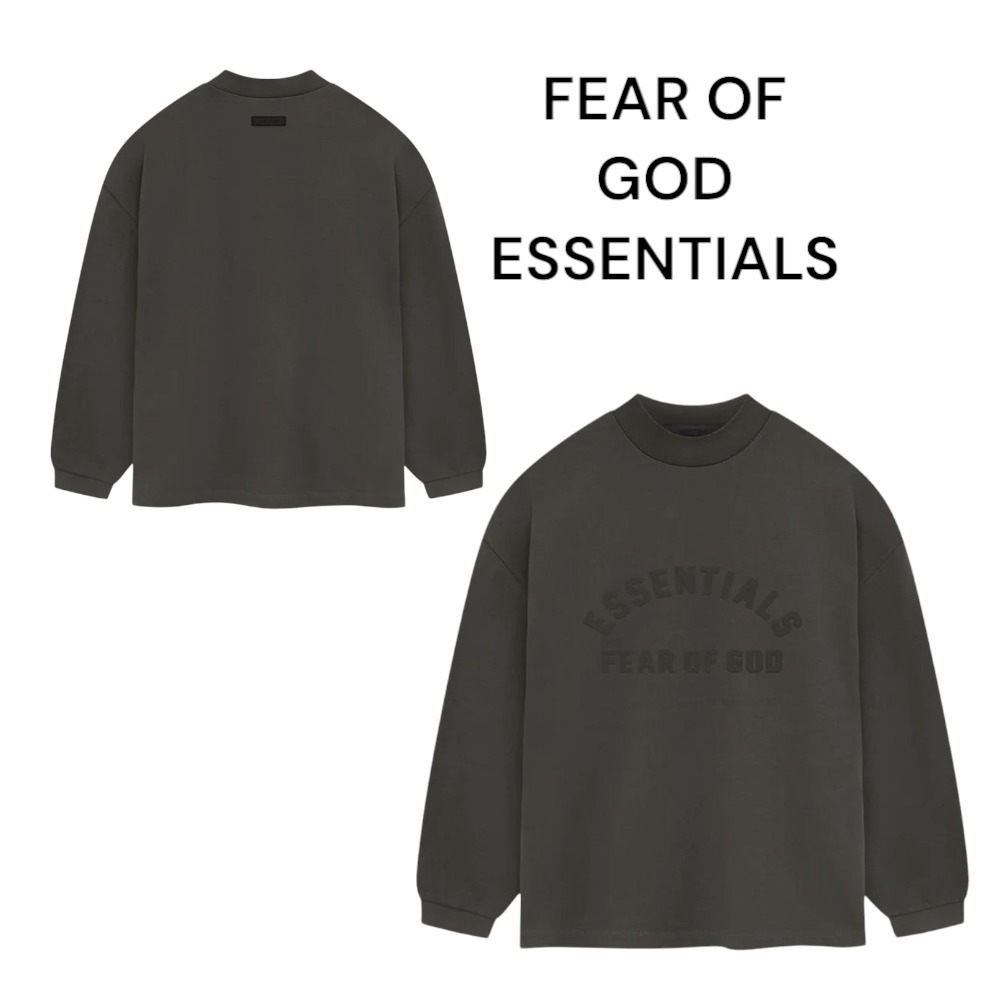 Tシャツ・カットソー FEAR OF GOD ESSENTIALS Heavy Jersey Longsleeve T-shirt