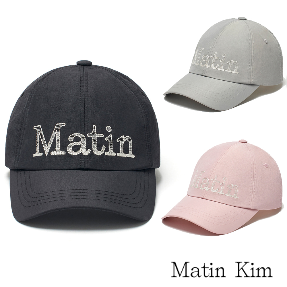 無料配送 ◆MATIN KIM ◆ MATIN GLOSSY BALL CAP
