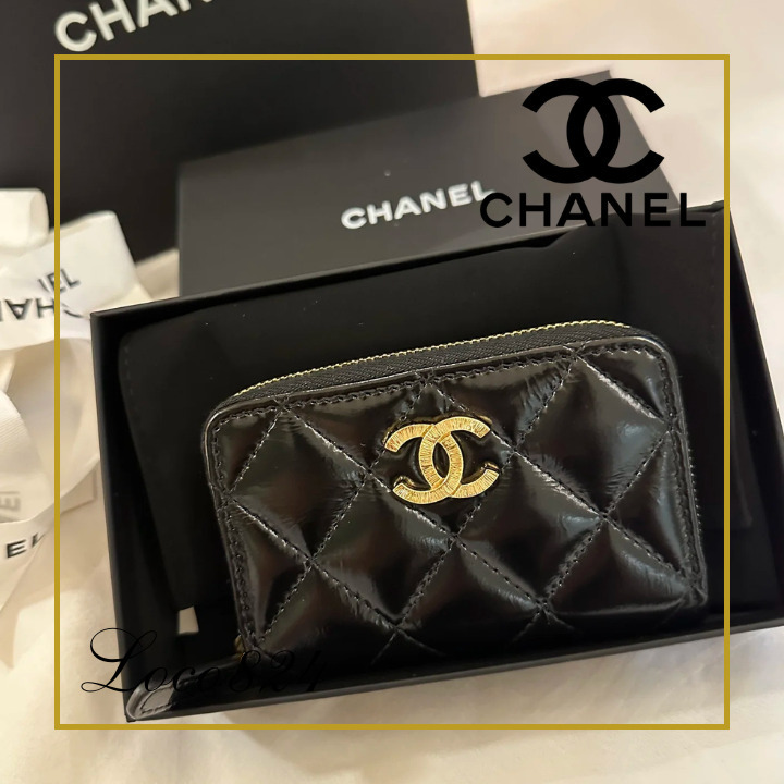 【上品♪】シャネル CHANEL ジップコインケース 財布