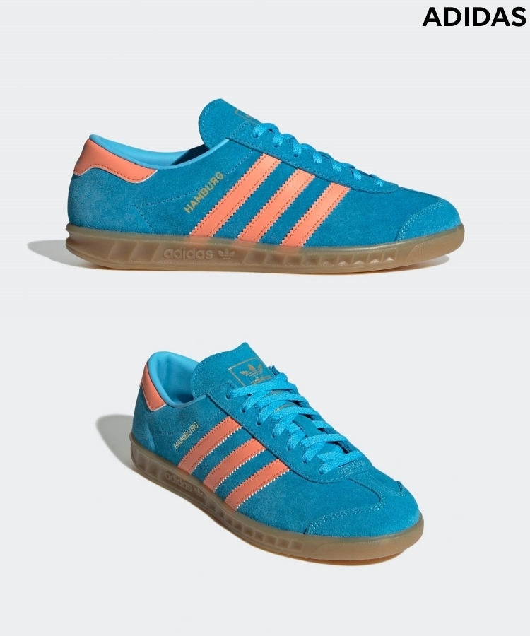 [ADIDAS] スニーカー ハンブルク HUMBURG スカイアッシュ