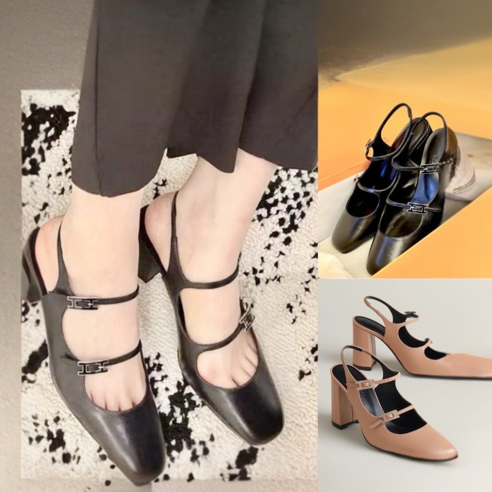 上品な一歩を☆【HERMES】《Jackie》 90 パンプス
