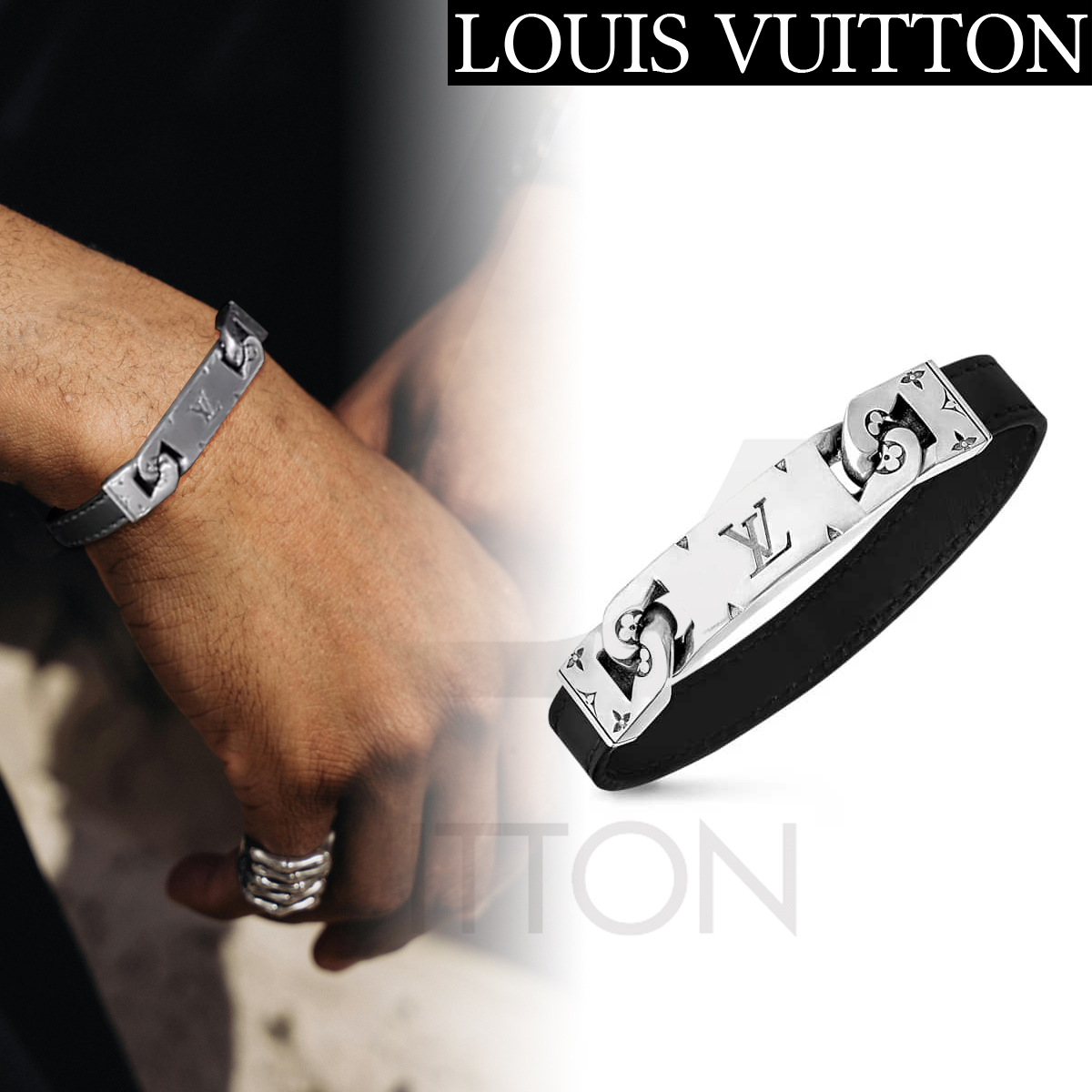 LOUIS VUITTON ブラスレ・タイドアップ Monogram Tied Up