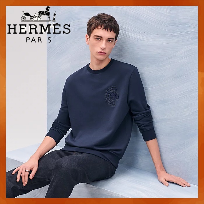 ＊オシャレ＊ワッペン＊《HERMES》《Clou de Selle 》スウェット