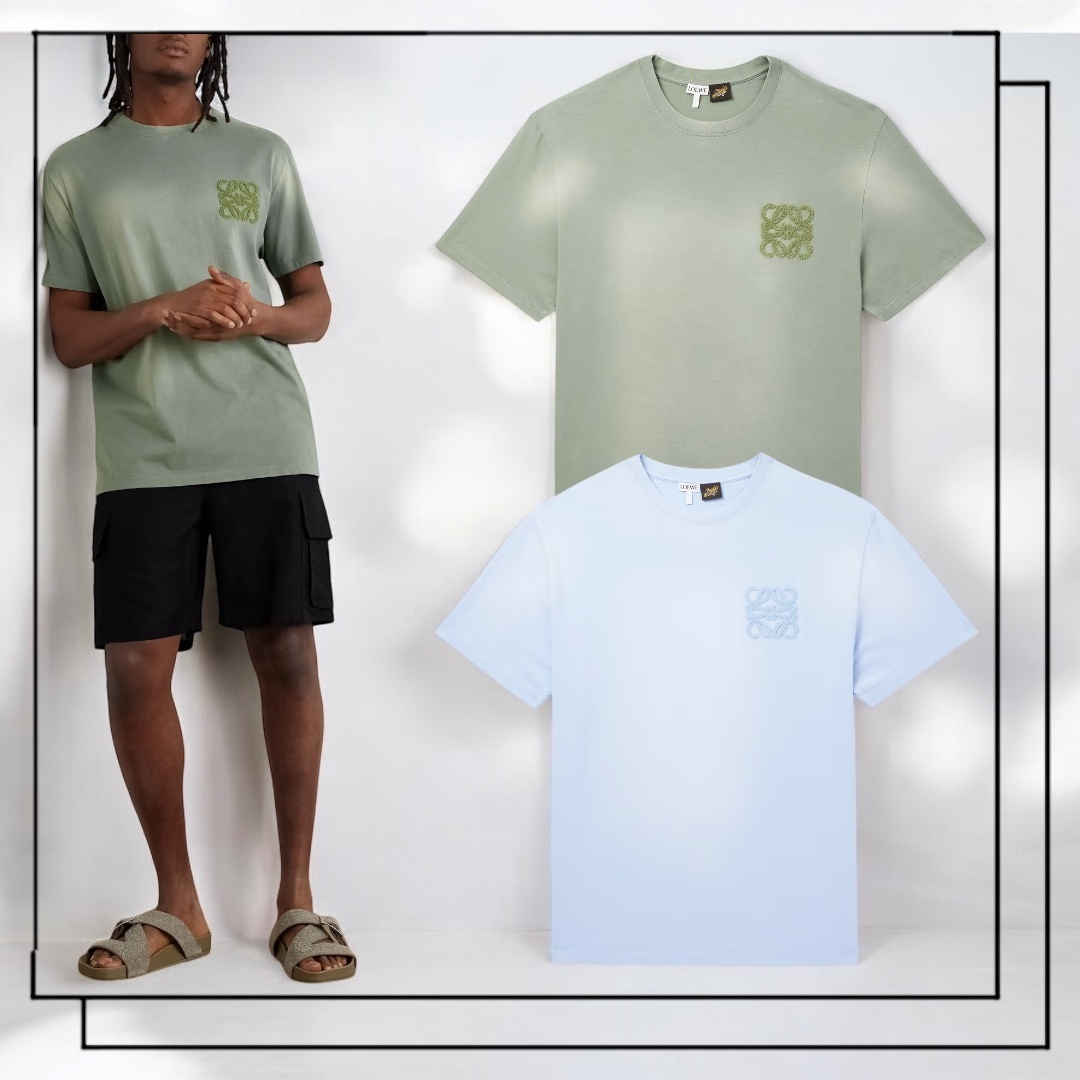 【国内発】LOEWE x Paula's Ibiza Anagram Tシャツ（コットン）